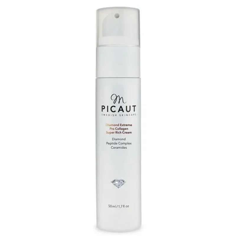 Korkea Laatu M Picaut Swedish SkincareDiamond Extreme Pro Collagen Super Rich Cream 50 ml