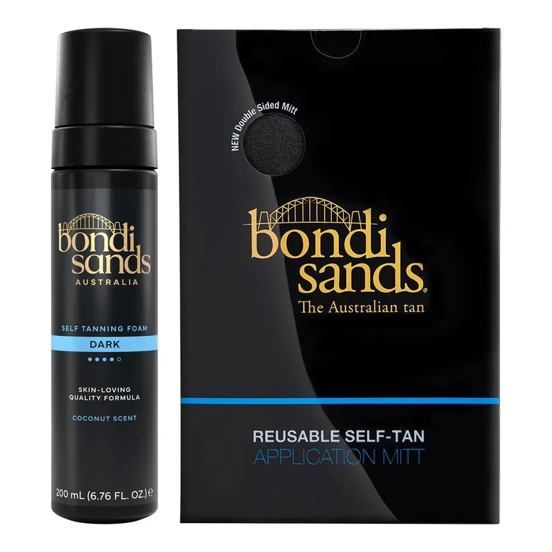 Eniten Myyty Bondi SandsSelf Tanning Foam + MittDark 200 ml + Application Mitt