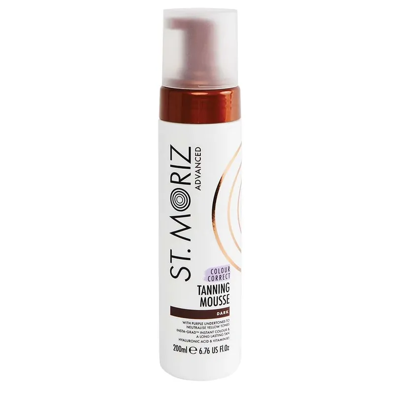 St MorizColour Correcting Tanning MousseDark 200 ml Alennettu