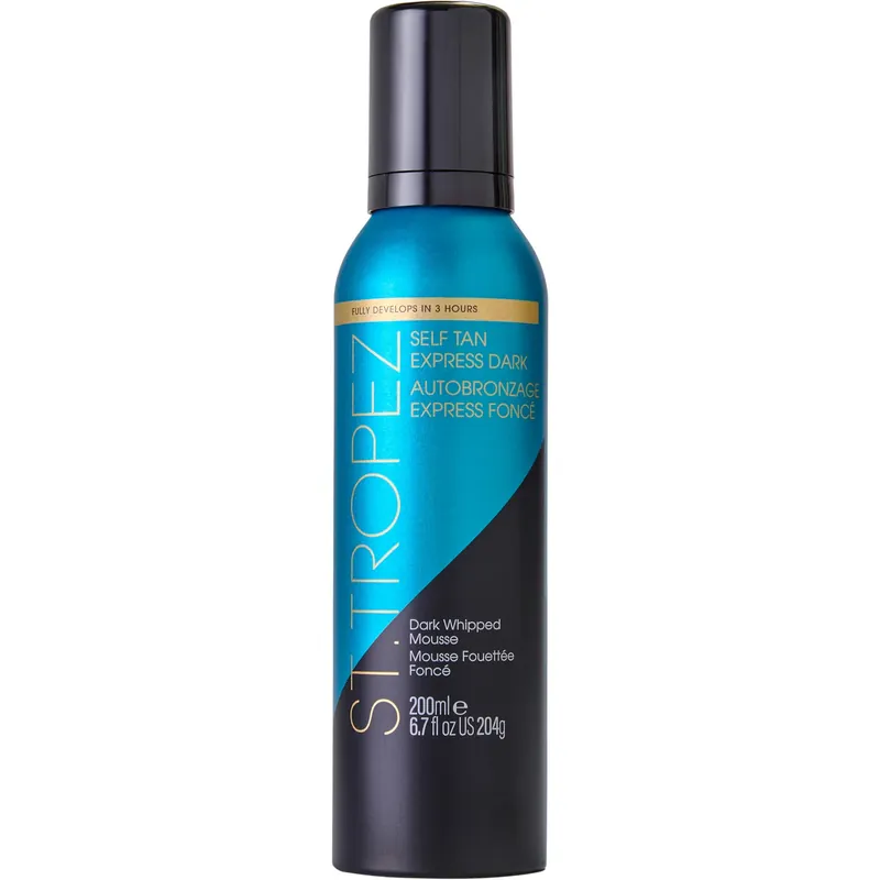 St.TropezSelf Tan Express Dark Whipped Mousse 200 ml Viimeinen Mahdollisuus