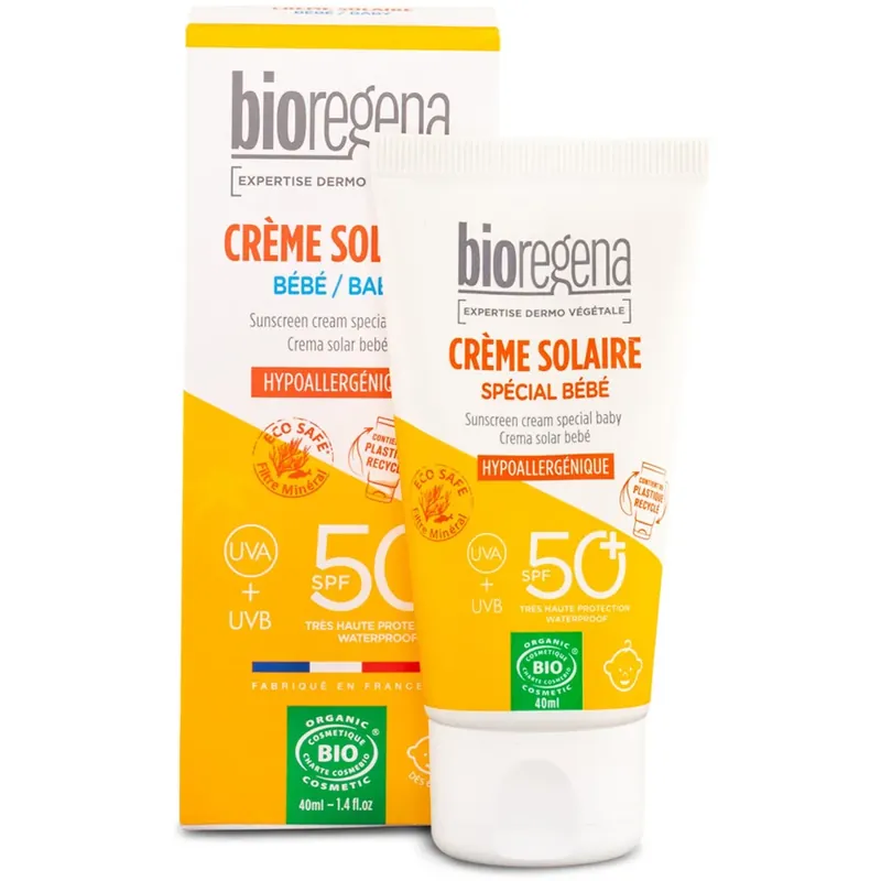 BioregenaSunscreen Cream BabySPF 50+ 40 ml Alennus