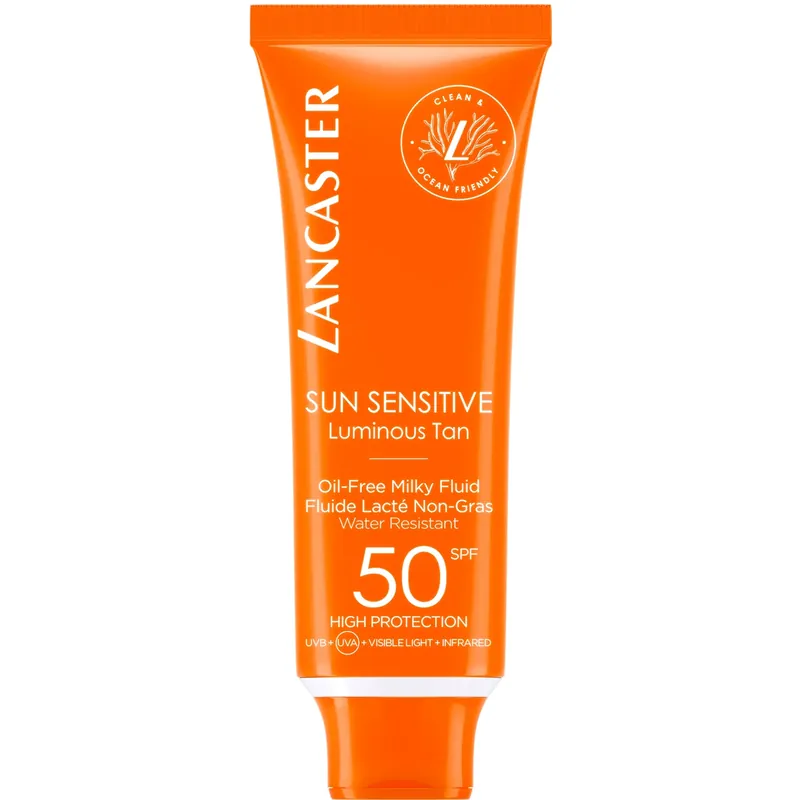 LancasterSun Sensitive Oil-Free Milky Fluid SPF50 High Protection 50 ml 50 ml Alkuperäinen