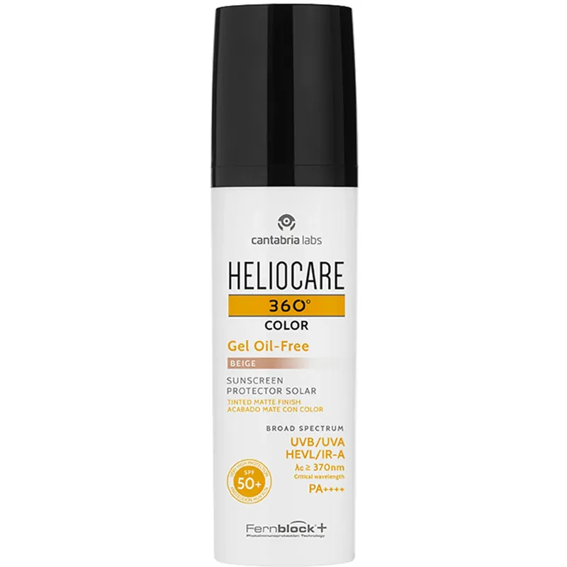 HeliocareGel Oil-Free SPF 50+Beige 50 ml Edullinen