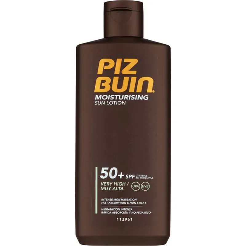 Piz BuinMoisturising Sun LotionSPF50+ 200 ml Poisto