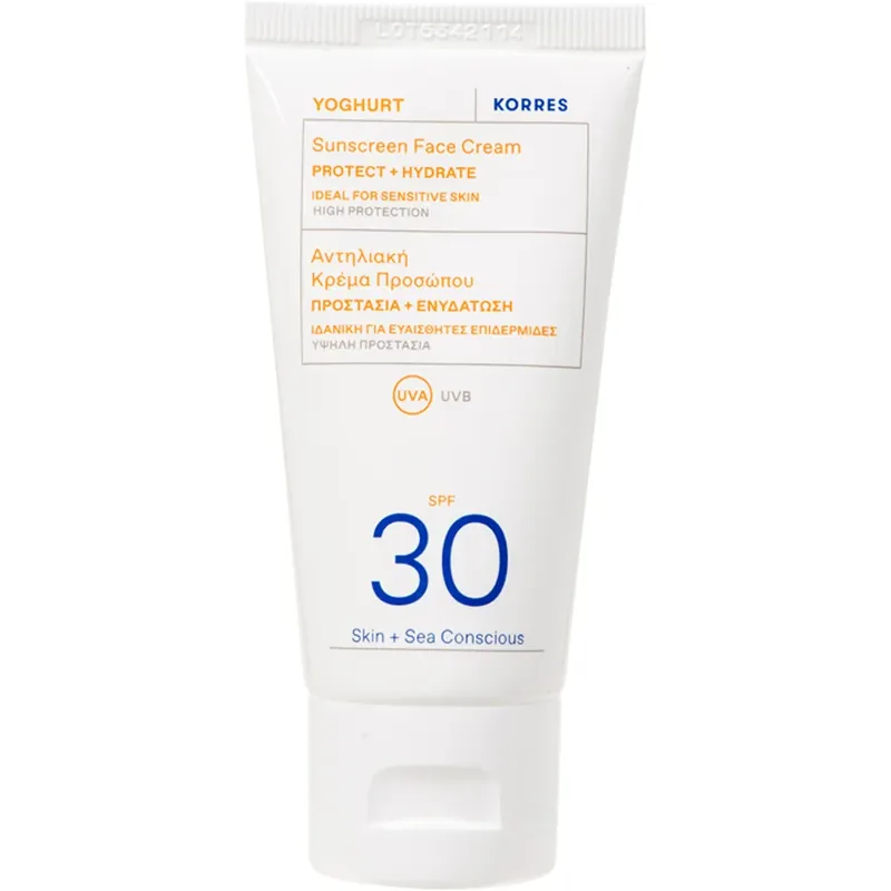 KORRESYoghurt Sunscreen Face Cream SPF 30 50 ml Suosittu