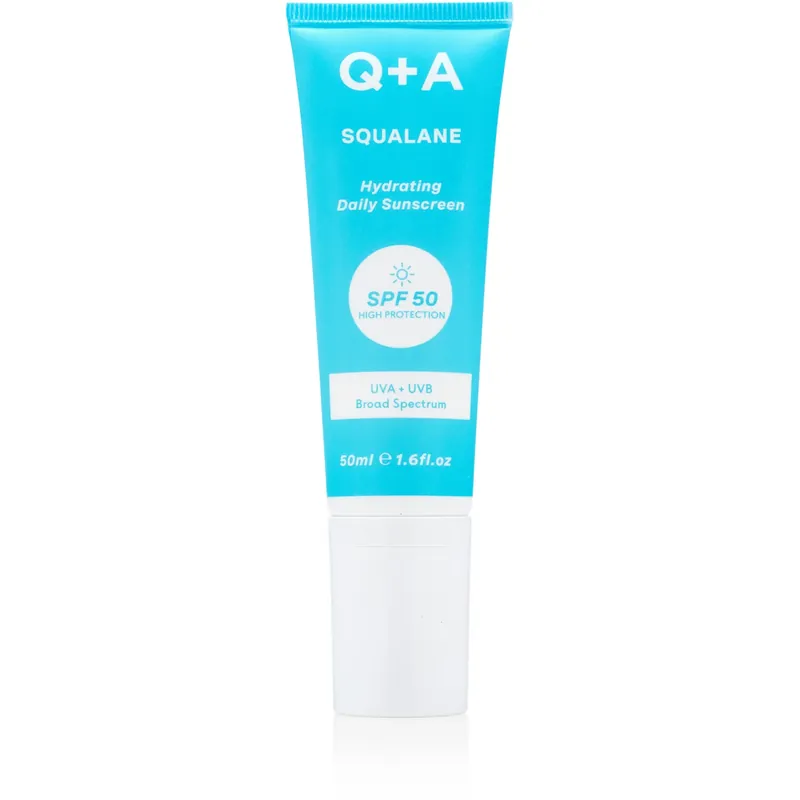 Tukkuhinta Q+ASqualane Hydrating Face Sunscreen SPF 50 50 ml