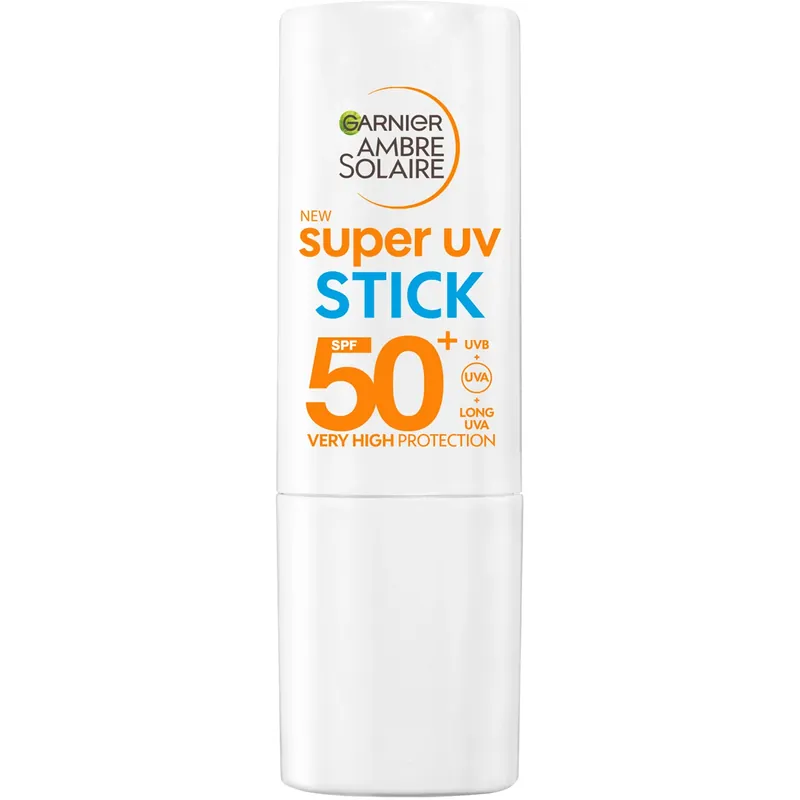 GarnierAmbre Solaire Super UV Invisible Stick SPF50+ 9 ml Uusi Malli