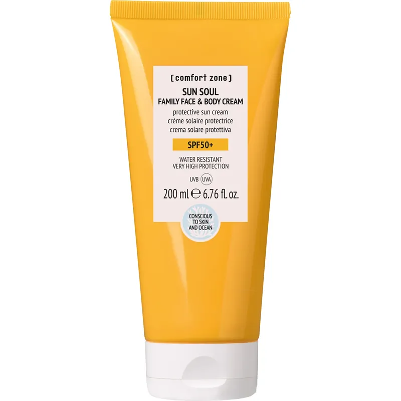 Comfort ZoneSun Soul Family Face & Body Cream SPF50+ 200 ml Loppuunmyynti