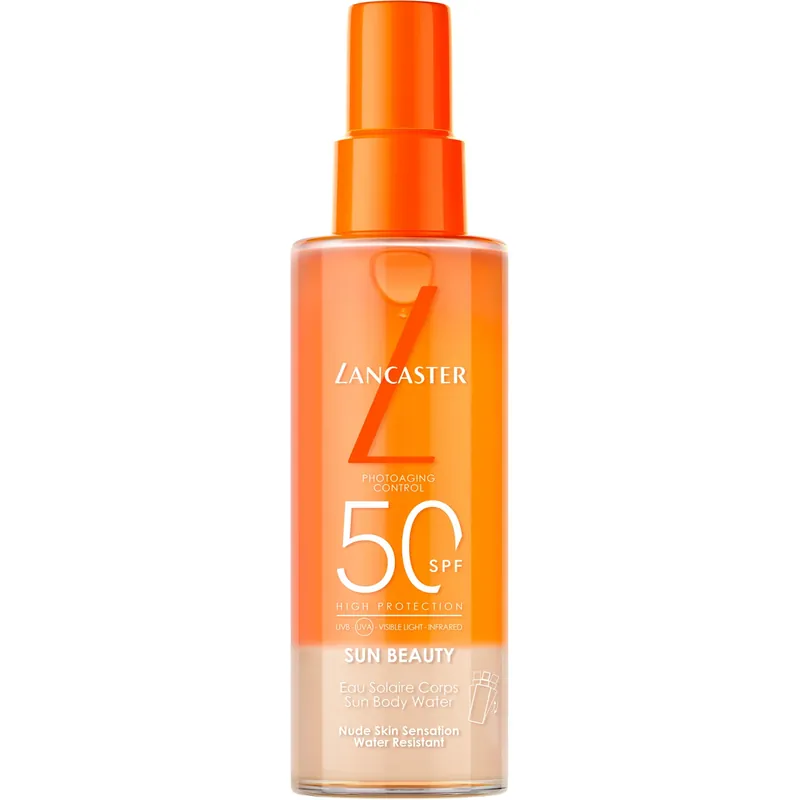 Poisto LancasterSun Beauty Body Sun Protective Water SPF50 High Protection 150 ml