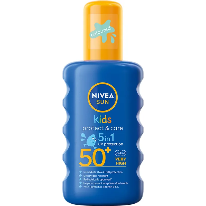 NIVEASun Protect & Care Kids Spray SPF50+ 200 ml Tarjoushinta