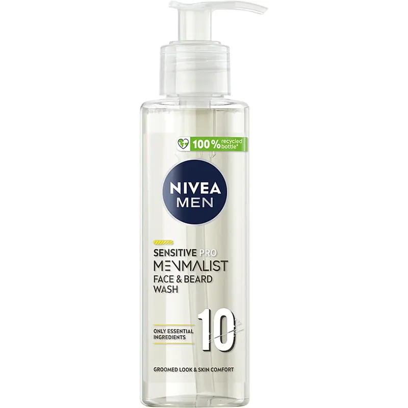 Vain Rajoitetun Ajan NIVEAMenmalist Face & Beard Wash 200 ml