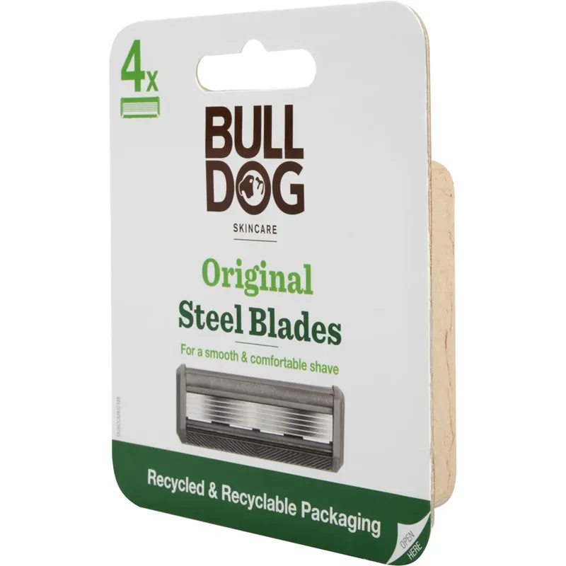 BulldogOriginal Steel Blades4 Blades 4 pcs Tarjoushinta