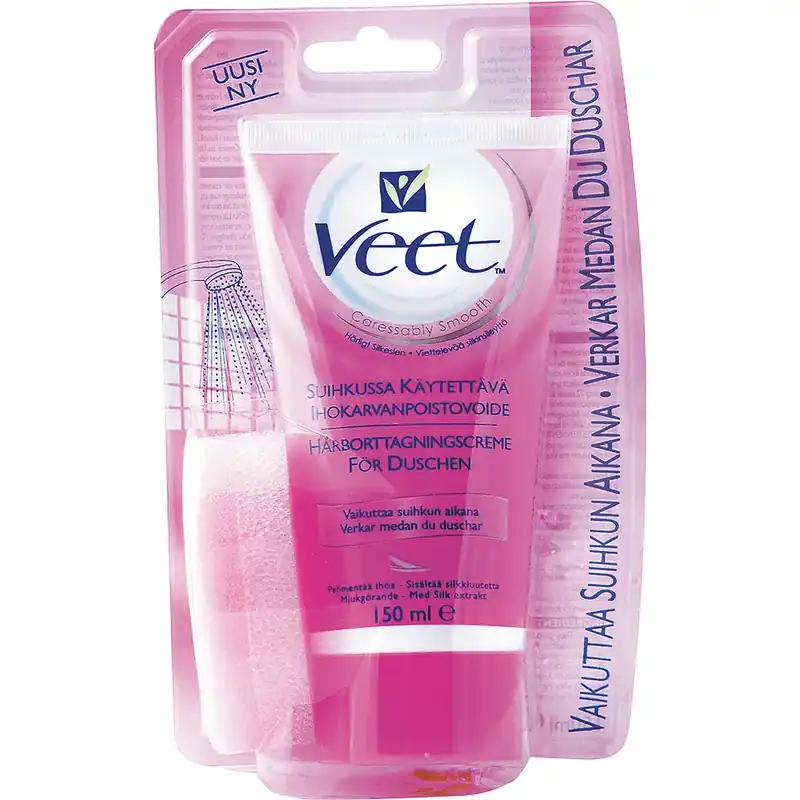 Osta Nyt VeetIn Shower Hair Removal Cream For Normal Skin 150 ml