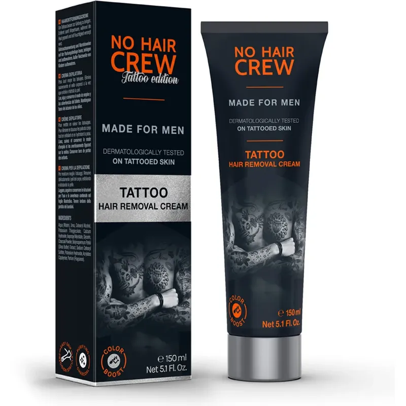 Viikonlopputarjous No Hair CrewTattoo Hair Removal Cream 150 ml