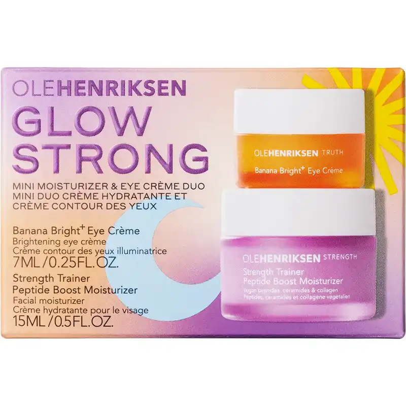 Alennettu Hinta Ole HenriksenSETSStrength Trainer Moist 15 ml + Banana Brigth Eye creme 7 ml 22 ml