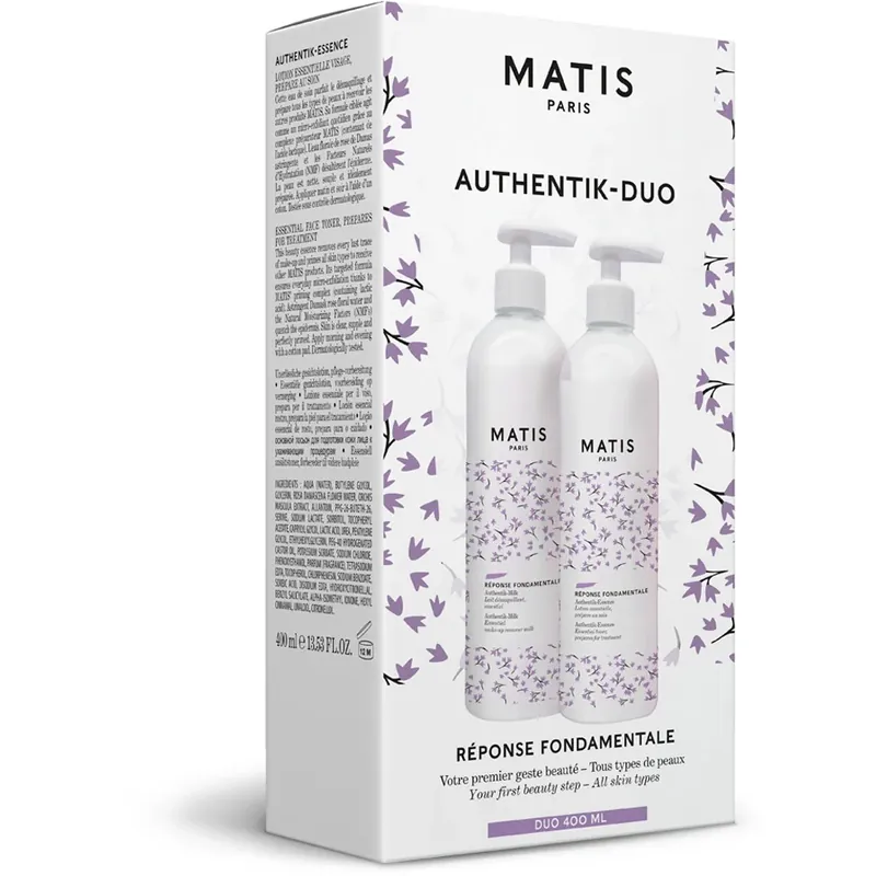 Lähetetään Heti MatisAuthentik-Duo 400 ml (Milk + Essence), all skintypes2x400ml