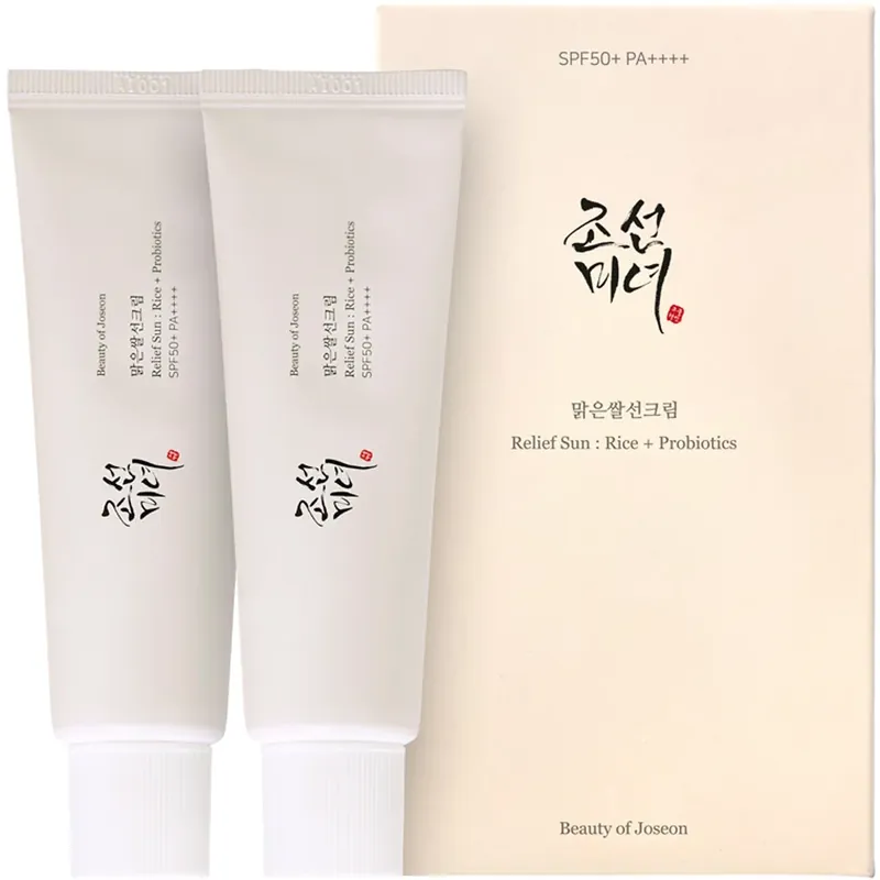 Beauty of JoseonRelief Sun SetRice+Probiotics Set 100 ml Alkuperäinen
