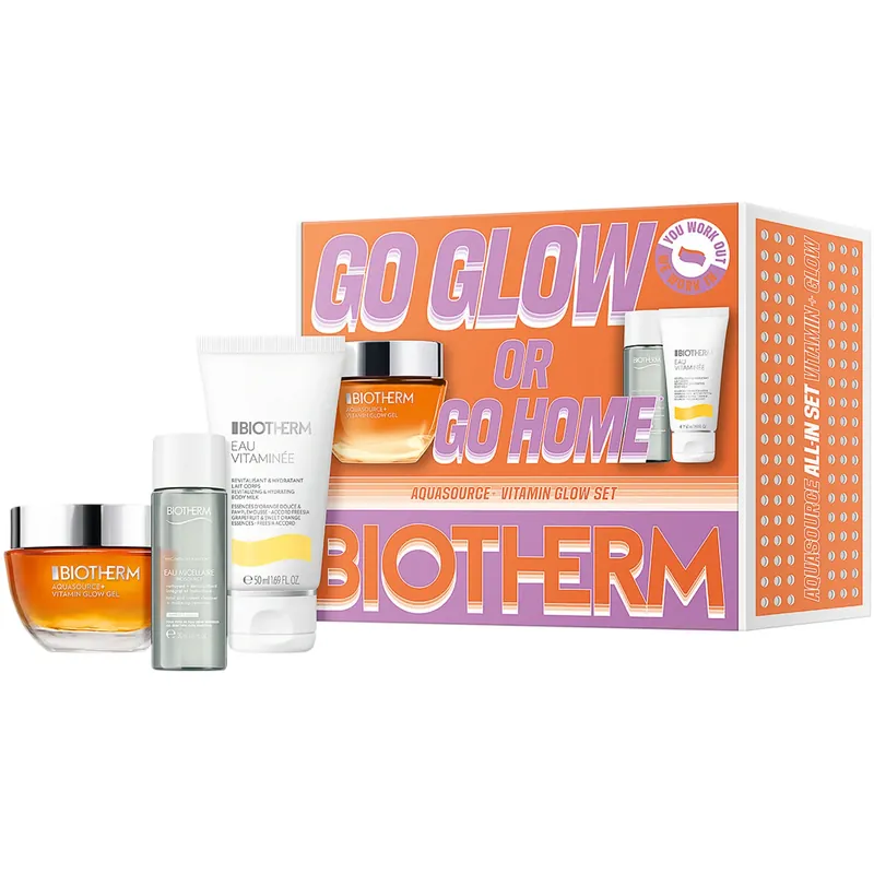 Älä Missaa BiothermAquasource Vitamin Glow Set 2026 1 pcs