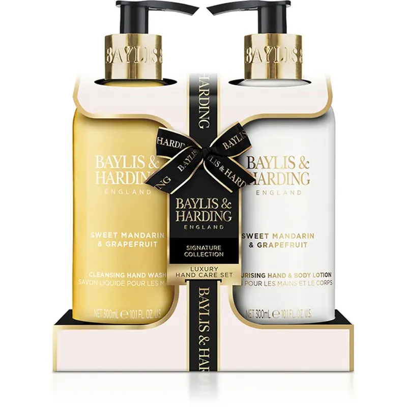 Turvallinen Maksu Baylis & HardingSweet Mandarin & Grapefruit2 Bottle Set 600 ml