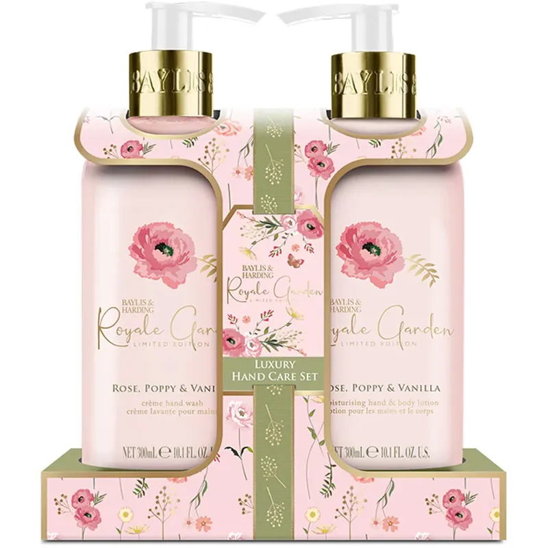 Baylis & HardingRoyale Garden Rose, Poppy & Vanilla2 Bottle Set 600 ml Löytö