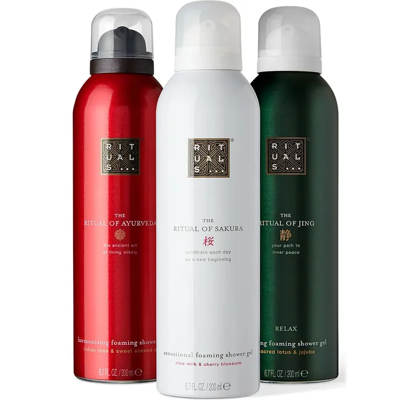 Aito Shower Foam Value Pack3x200 ml