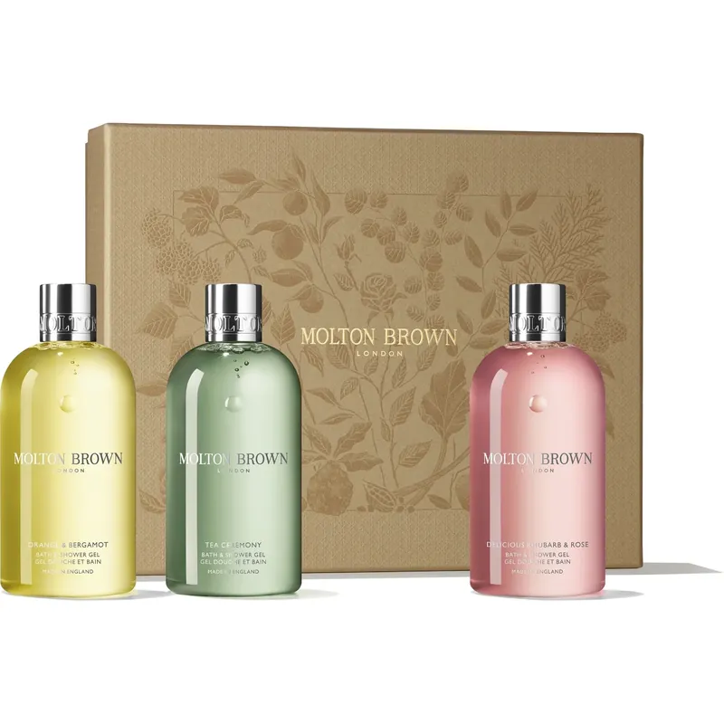 Molton BrownGift Set Floral & Green Body Care Collection 900 ml Ilmainen Palautus