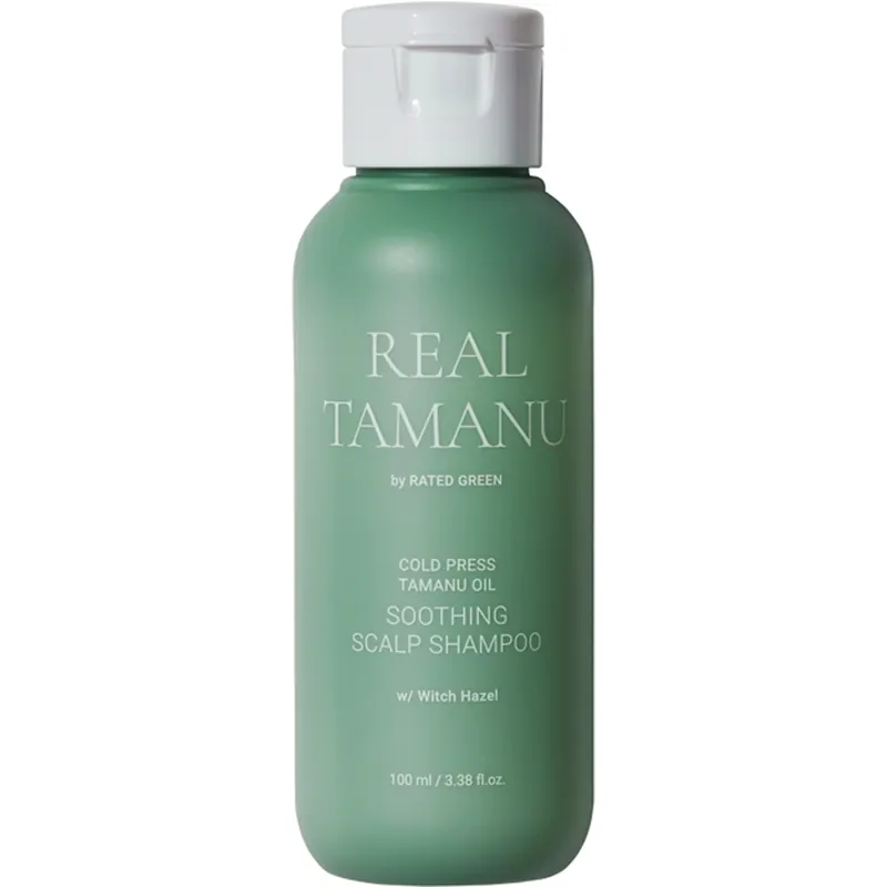 Korkea Laatu Rated GreenCold Pressed Tamanu Oil Soothing Scalp Shampoo 100 ml