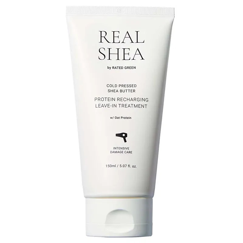 Ajankohtainen Rated GreenCold Pressed Shea Butter Protein Recharging Leave-inTreatment 150 ml