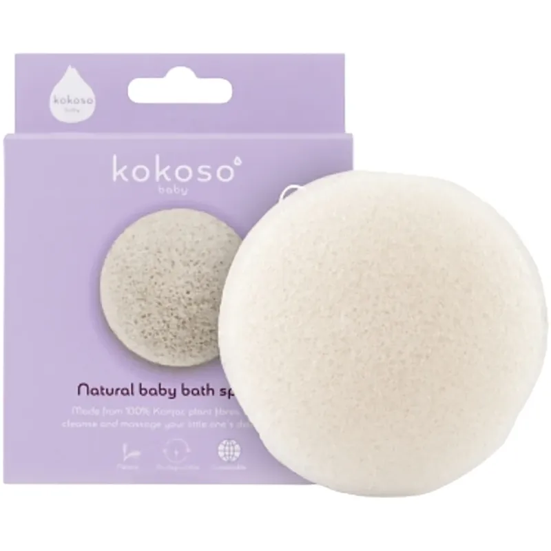 Osta Nyt Konjac Baby Bath Sponge 1 pcs