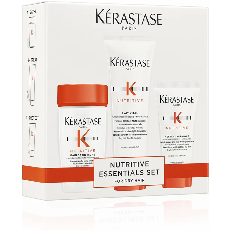 Alennettu Hinta KérastaseNutritive Essentials SetFor Dry Hair