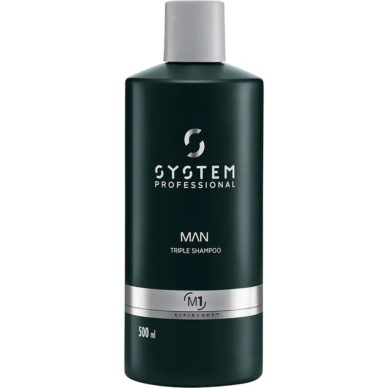 System ProfessionalMan Triple Shampoo 500 ml Nopea Toimitus