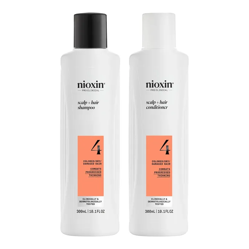Sertifioitu NioxinSystem 4 DuoShampoo & Conditioner 600 ml