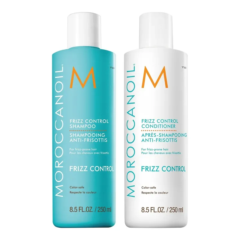 Poisto MoroccanoilFrizz Control Hair DuoShampoo 250 ml & Conditioner 250 ml 500 ml