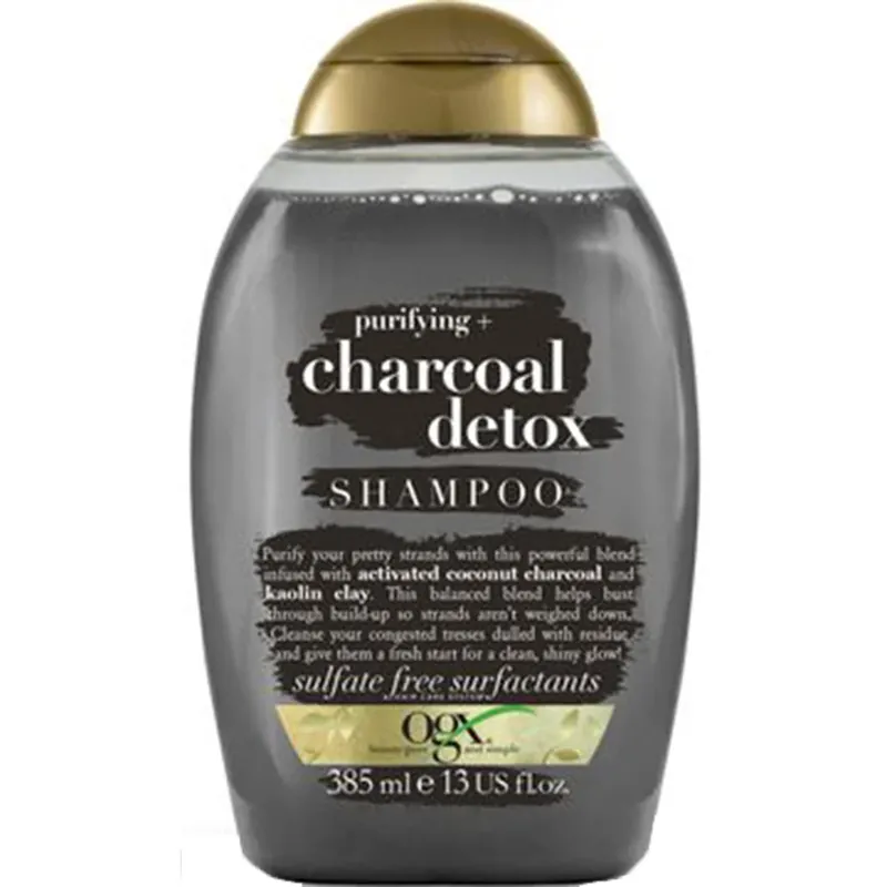 OGXCharcoal Shampoo 385 ml Alennettu Hinta