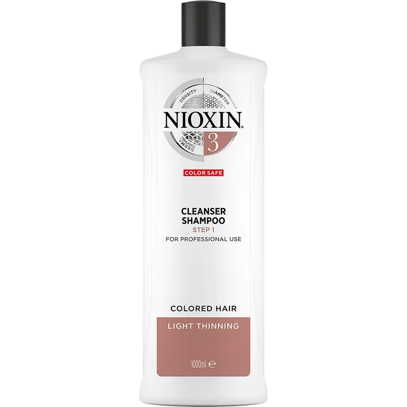 NioxinSystem 3 CleanserShampoo 1000 ml Merkkituote