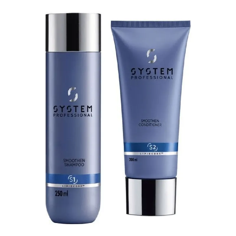 Vain Rajoitetun Ajan System ProfessionalSmoothen SetShampoo 250 ml + Conditioner 200 ml 450 ml