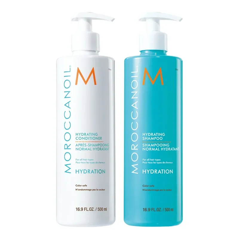 MoroccanoilHydration Essentials SetShampoo 500 ml & Conditioner 500 ml 1000 ml Alennus