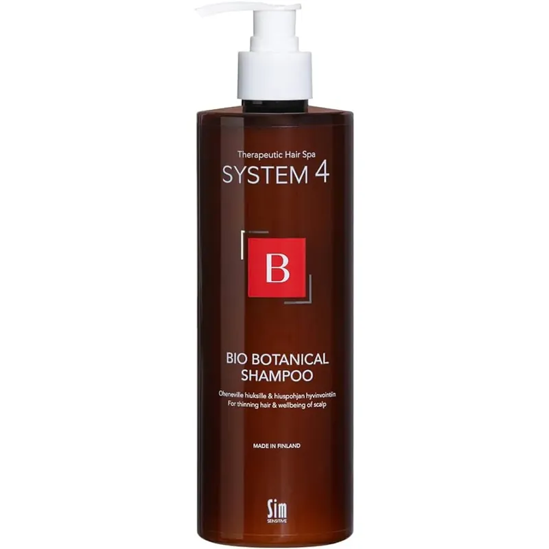 SIM SensitiveSystem 4 Bio BotanicalShampoo Against Premature Hair Loss 500 ml Lähetetään Heti
