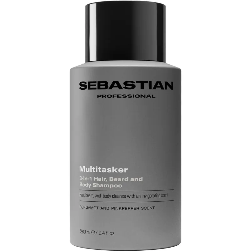 Tukkuhinta Sebastian ProfessionalMultitasker for Men 3-in-1Hair, Beard and Body Shampoo 280 ml