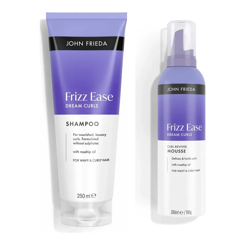 Alennus John FriedaDream Curls Haircare SetShampoo 250 ml & Curl Reviver Mousse 200 ml 450 ml