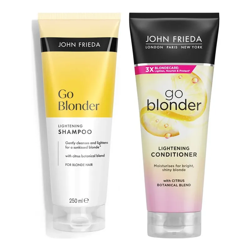 Ajankohtainen John FriedaBlonde Brightening DuoShampoo 250 ml & Conditioner 250 ml 500 ml