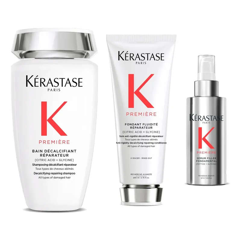 Edullinen Hinta KérastaseDamaged Hair Repair EssentialsShampoo 250 Ml, Conditioner 200 ml & Serum 90 ml 540 ml
