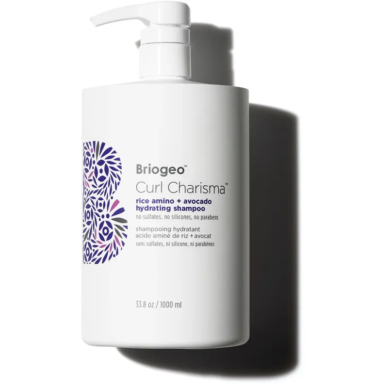 BriogeoCurl Charisma Rice Amino + Avocado Hydrating Shampoo 1000 ml Asiakkaiden Suosikki