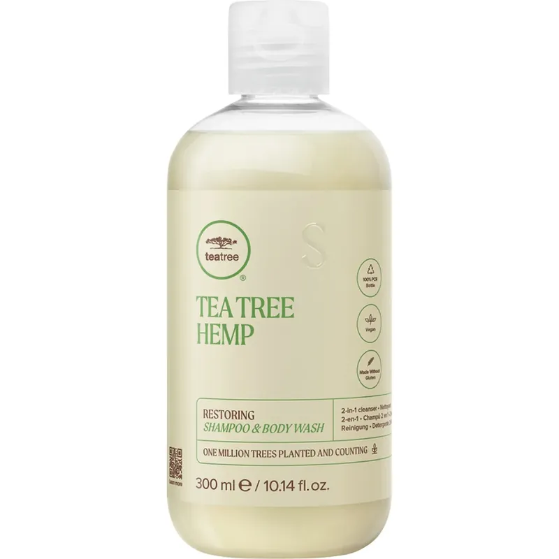 Paul MitchellTea Tree Hemp Restoring Shampoo & Body Wash 300 ml Lähetetään Heti