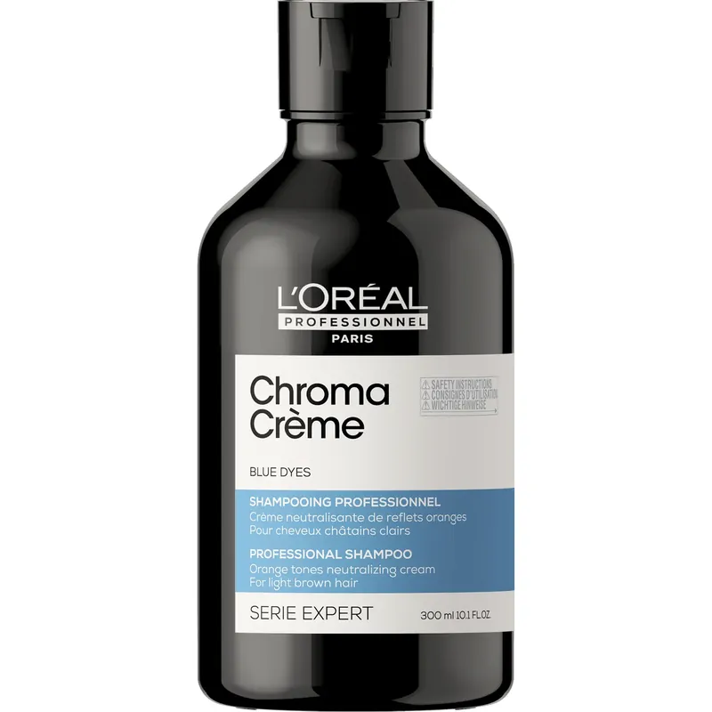 L‘Oréal ProfessionnelChroma Crème Ash (Blue) Shampoo 300 ml Nopea Toimitus