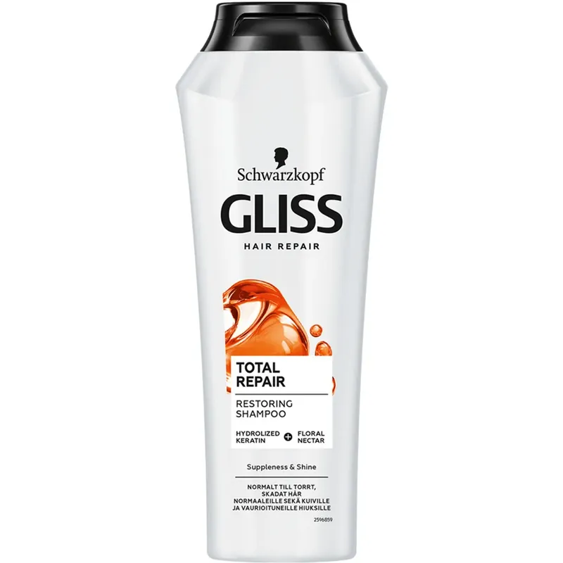 Bestseller SchwarzkopfGliss Shampoo Total Repair 250 ml