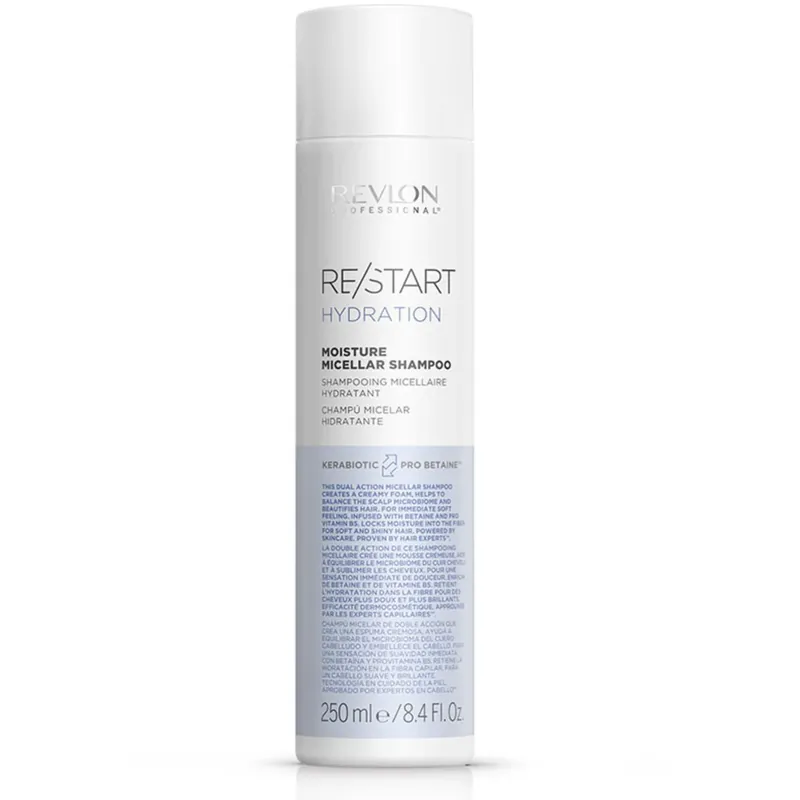 Revlon ProfessionalRestart Hydration Moisture Micellar Shampoo 250 ml Flash-Tarjous