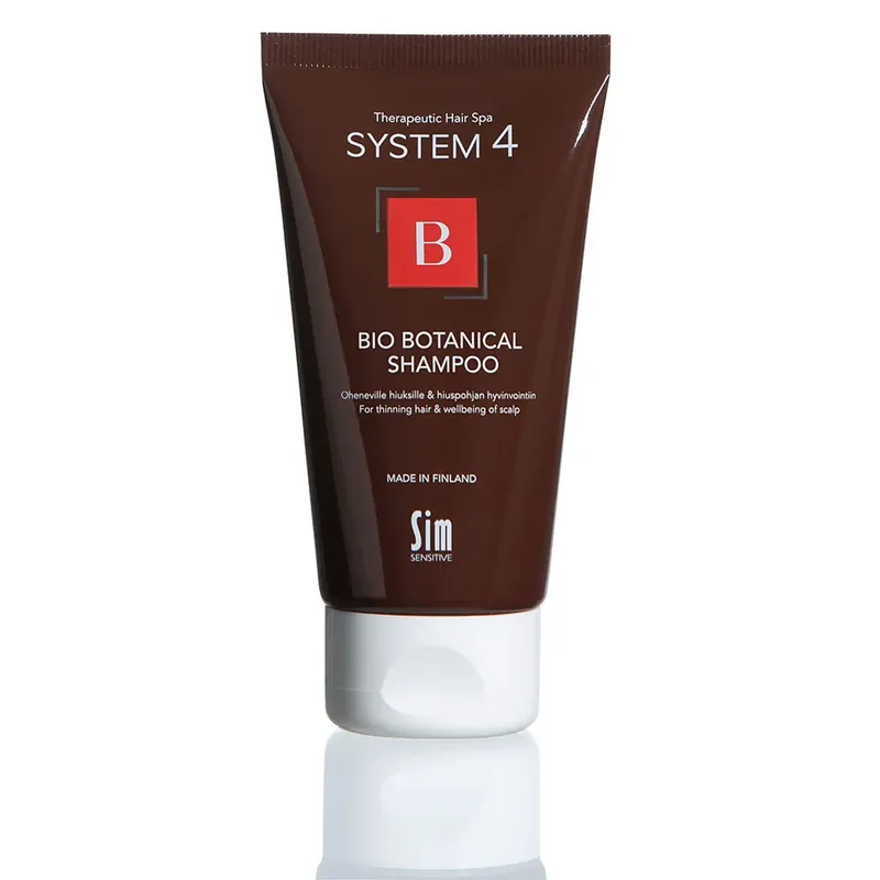 Sertifioitu SIM SensitiveSystem 4 Bio Botanical Shampoo 75 ml