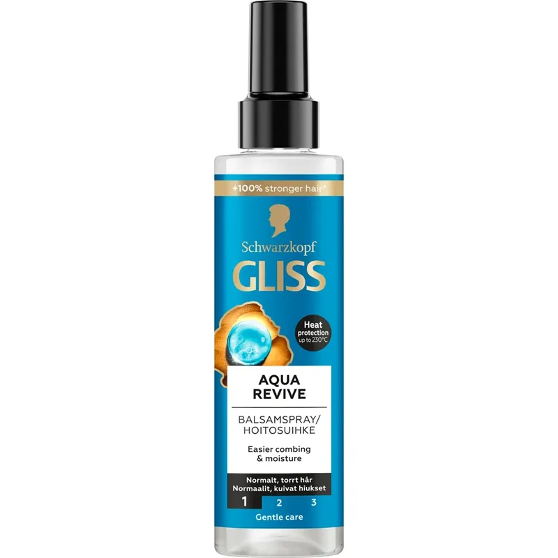 SchwarzkopfGliss Express-Repair-Conditioner Spray Aqua Revive 200 ml Halpa