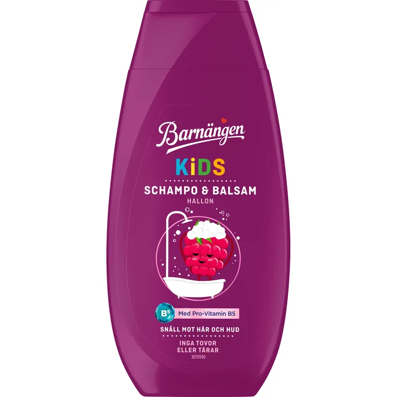 Erikoistarjous BarnängenKids ShampooRaspberry 250 ml